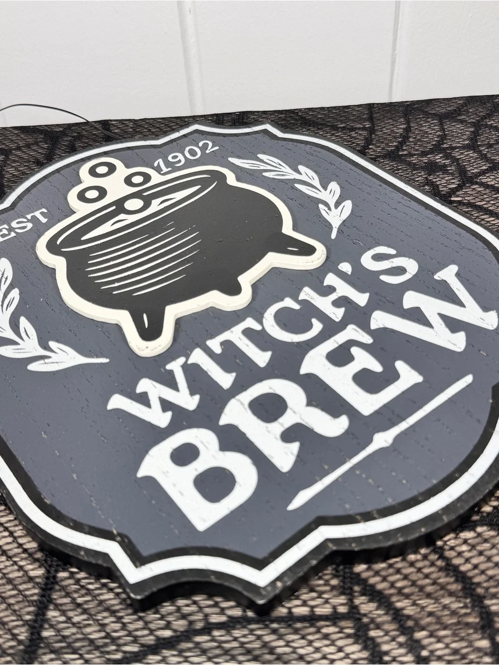 NEW 2026 Target Bullseye Playground “Witch’s Brew” Halloween Sign